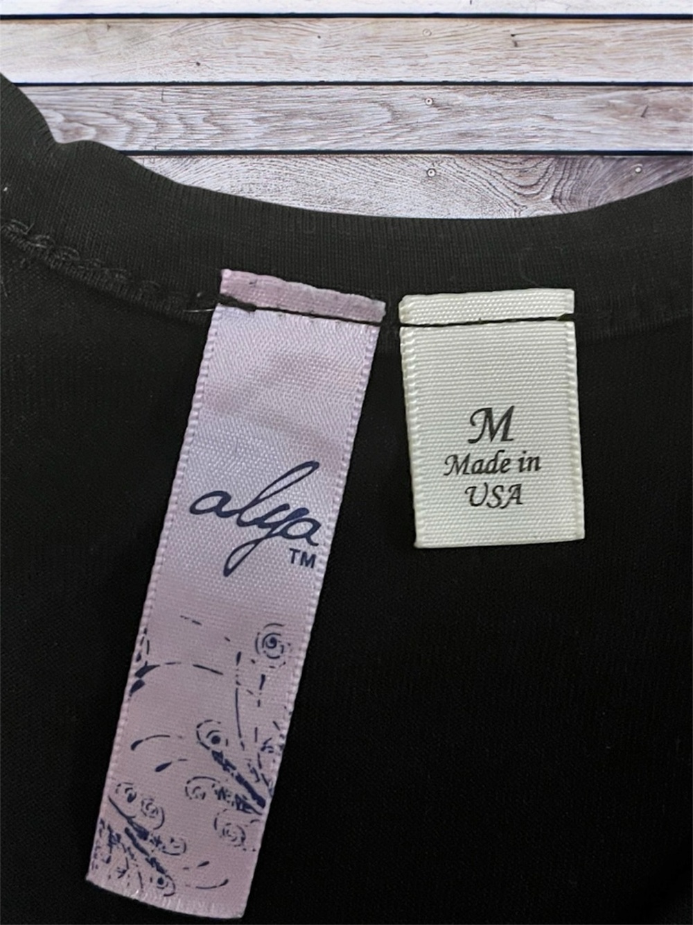 Alya Mom Life Wife Life Best Life Black Women's Graphic Tee M - Picture 3 of 3
